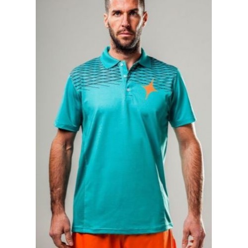 ROPA DE PADEL POLO Green Grid ROPA DE PADEL POLO Green Grid