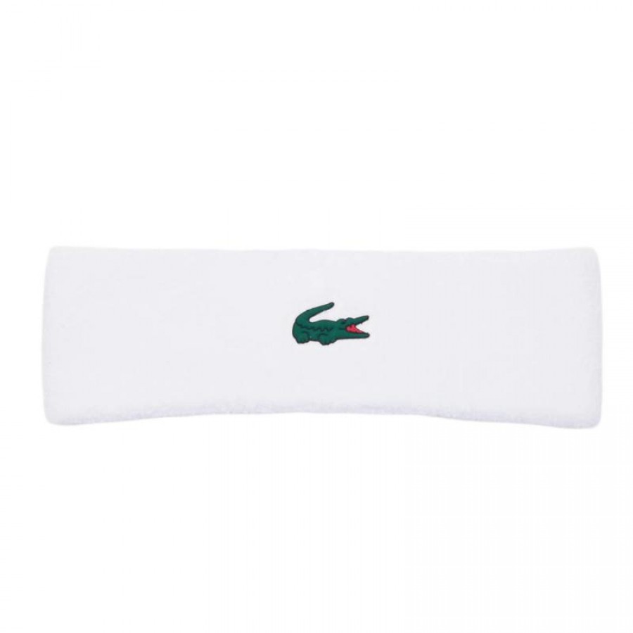 Lacoste White Bandana  Offer + Cheap