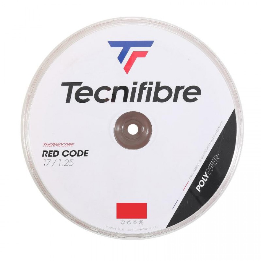 Cordaje 200m Tecnifibre Codigo Vermelho 1,25mm Carretel  Oferta + Barato