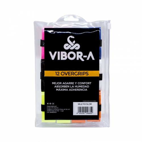 Vibora Liso Multicolor Bag 12 Overgrips Vibora Liso Multicolor Bag 12 Overgrips