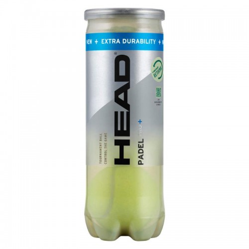 Bote de 3 Pelotas Head Padel Pro + Bote de 3 Pelotas Head Padel Pro +