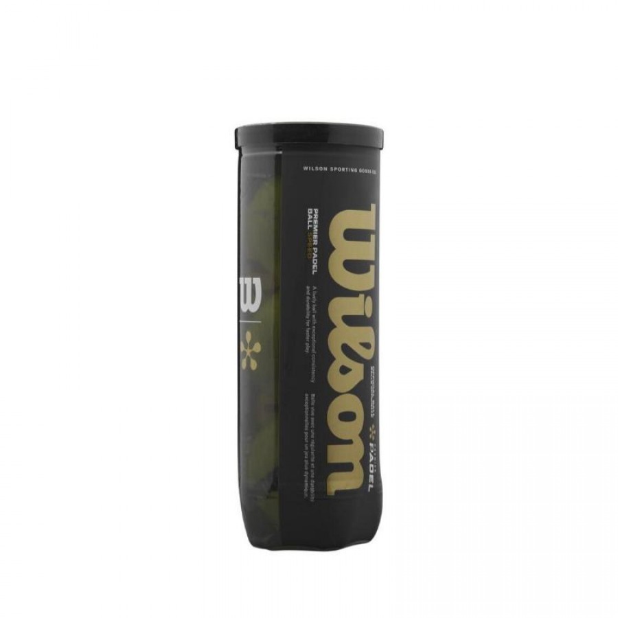 Wilson Padel Premier Speed Pote de 3 bolas  Oferta + Barato