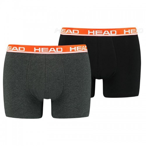Boxers Head Basic Gris Rojo 2 Unidades Boxers Head Basic Gris Rojo 2 Unidades