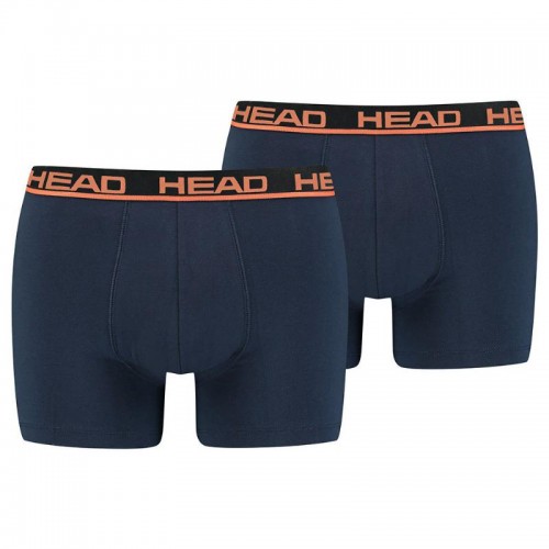 Boxers Head Basic Marino Naranja 2 Unidades Boxers Head Basic Marino Naranja 2 Unidades