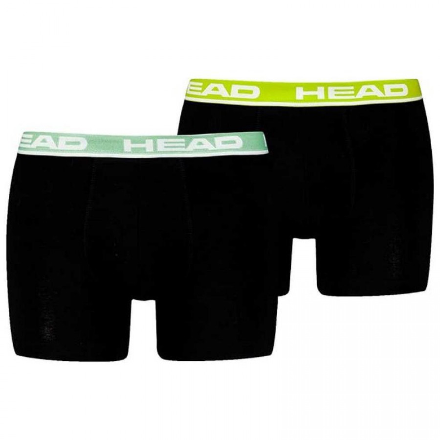 Boxers Head Basic Negro Combo 2 Unidades  Oferta + Barato