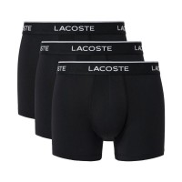 Boxers Lacoste Microfibra Negro 3 Unidades