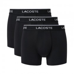Lacoste Microfiber Black Boxers 3 Units