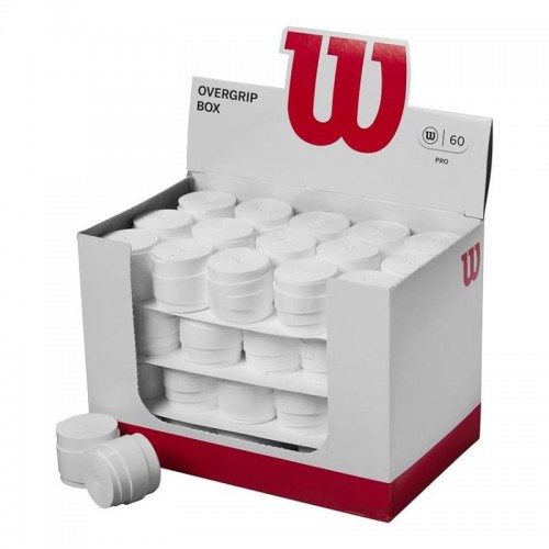 Caja Wilson Pro Blanco 60 Overgrips Caja Wilson Pro Blanco 60 Overgrips