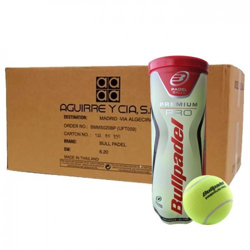Cajon 72 Pelotas - 24 Botes de 3 uds - Bullpadel Premium Pro Cajon 72 Pelotas - 24 Botes de 3 uds - Bullpadel Premium Pro