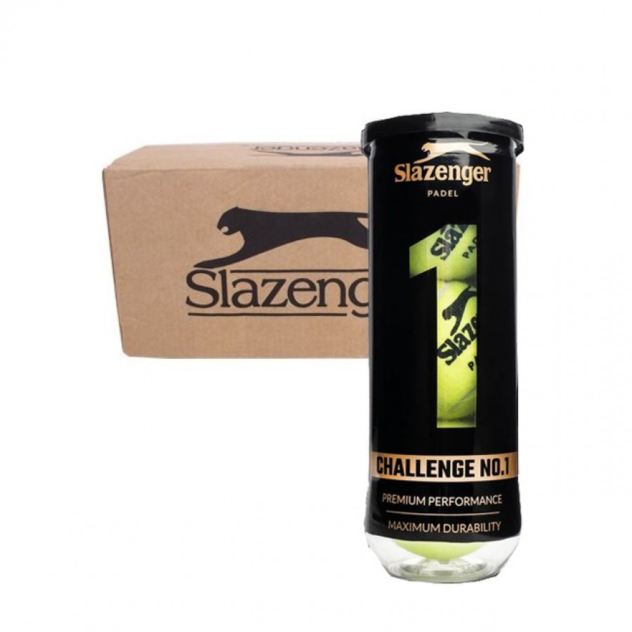 Cajon 72 Pelotas - 24 Botes de 3 uds - Slazenger Challenge 1  Offre - Pas cher