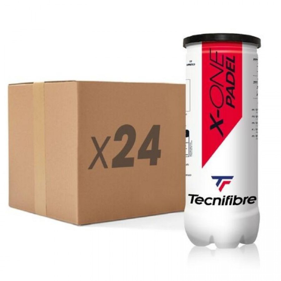 Cajon 72 Pelotas - 24 Schede da 3 pezzi - Tecnifibre Padel X-One  PADELPOINT Cajon 72 Pelotas - 24 Schede da 3 pezzi - Tecnifibre Padel X-One