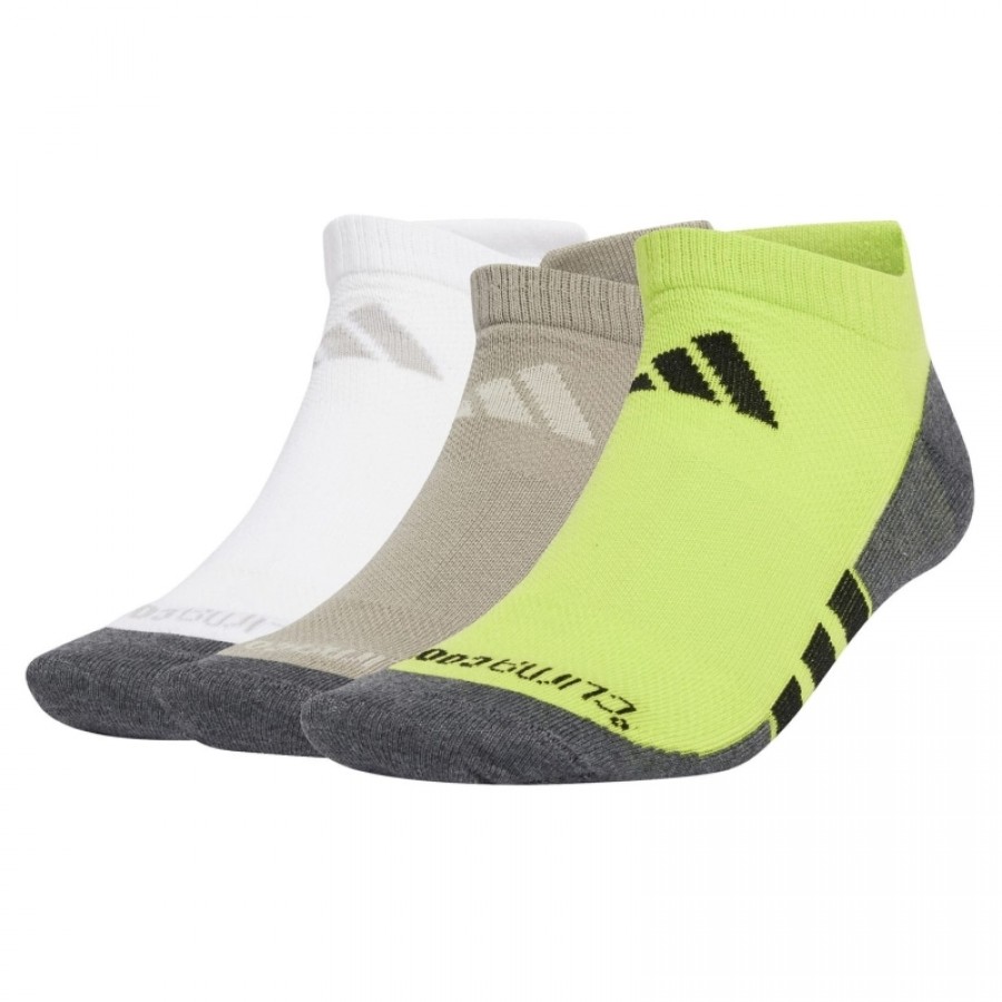 Calcetines Adidas Climacool Low Cut Putty Bege 3 Pares  Oferta + Barato