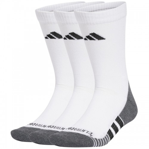 Calcetines Adidas Performance Climacool Crew Blanco 3 Pares Calcetines Adidas Performance Climacool Crew Blanco 3 Pares