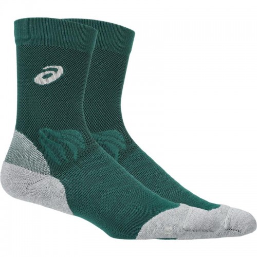 Calcetines Asics Crew Tennis Leggero Verde 1 Par