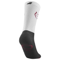 Babolat Juan Lebron Meias de Bezerro Médio Branco Preto 1 Par