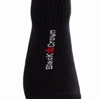 Calcetines Black Crown Premium Altos Negro 1 Par  Oferta + Barato
