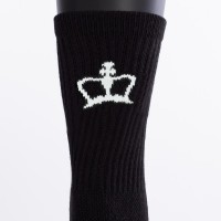 Calcetines Black Crown Premium Altos Negro 1 Par  Oferta + Barato