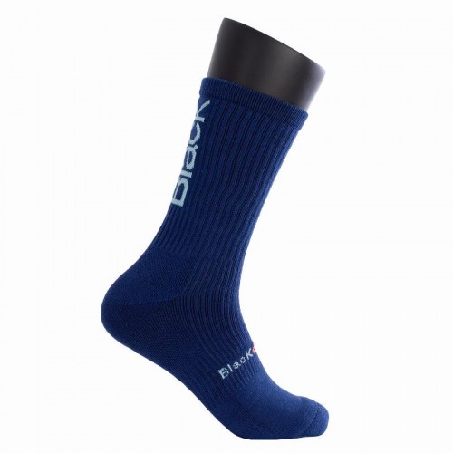 Calcetines Black Crown Pro Altos Azul Marino 1 Par Calcetines Black Crown Pro Altos Azul Marino 1 Par