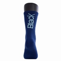 Meias Azul Marinho Black Crown Pro High 1 Par  Oferta + Barato
