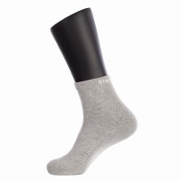 Meias de tornozelo Black Crown Pro cinza 1 par  Oferta + Barato
