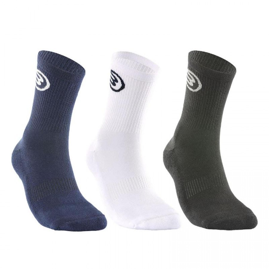 Bullpadel BP252 Chaussettes 3 Paires  Offre - Pas cher
