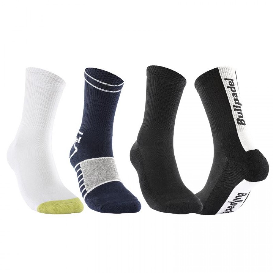 Meias Bullpadel BP255 e 3 pares  Oferta + Barato