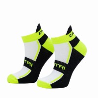 Cartri Slash Crew White Fluor Socks 1 Par