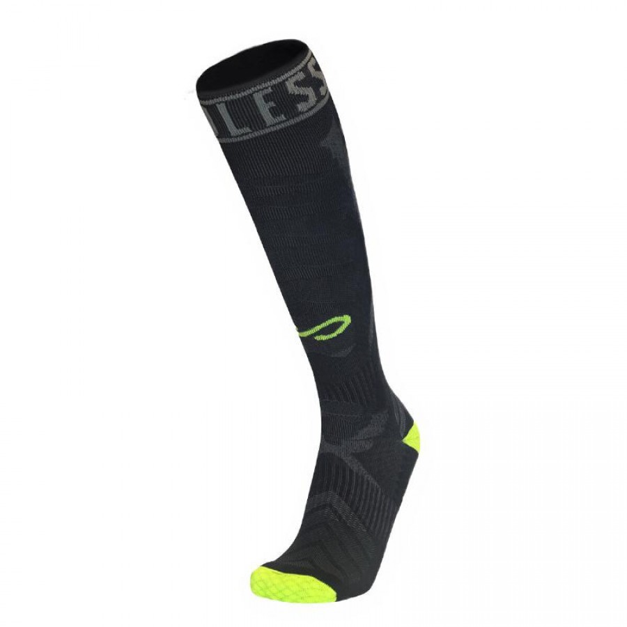 Calcetina Sem Fim SOX Alto Negro Amarillo  Oferta + Barato