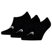 Calcetines Head All Sports Invisible Negro 3 Pares  Oferta + Barato