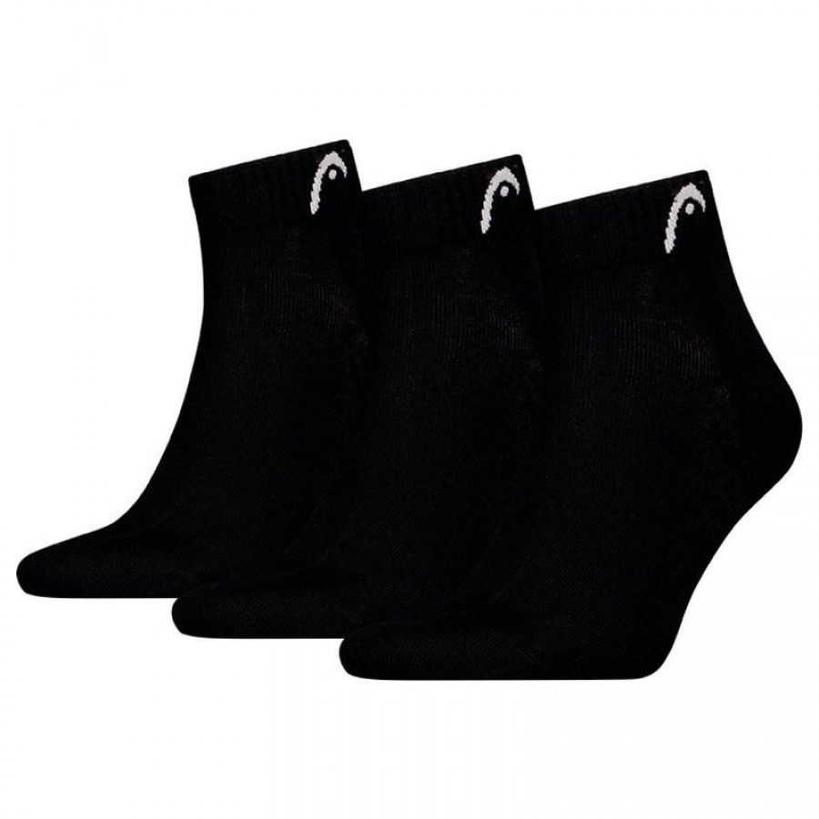 Calcetines Head All Sports Quartier Negro 3 Pares  Offre - Pas cher