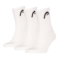 Calcetines Head All Sports Short Crew Blanco 3 Pares  Offre - Pas cher