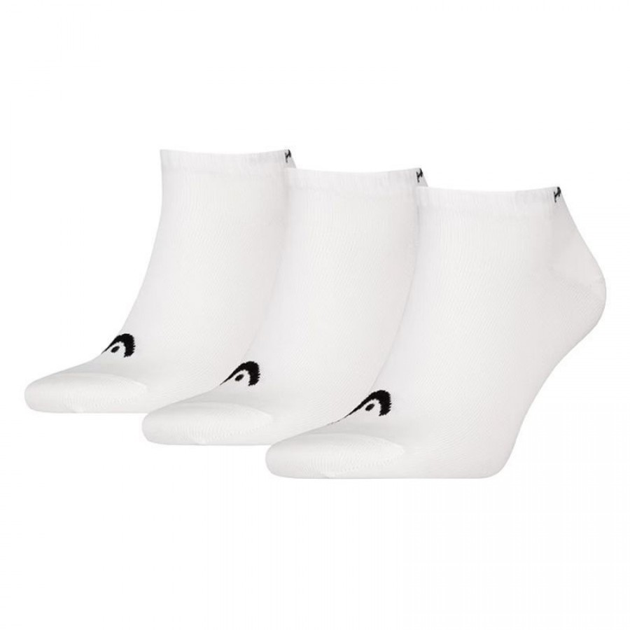 Calcetines Head All Sports Sneaker Blanco 3 Pares  Offre - Pas cher