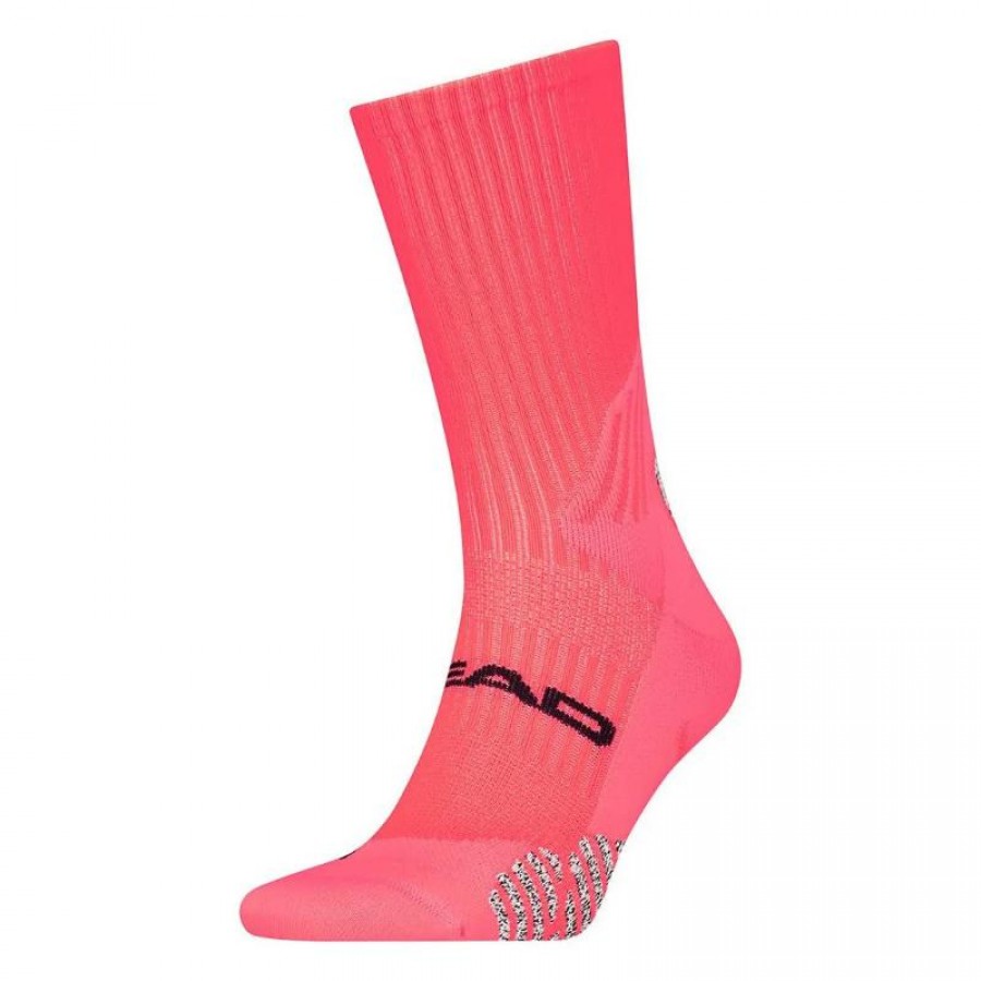 Calcetines Head Performance Padel Crew Corail Fluor 1 Par  Offre - Pas cher