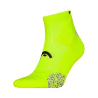 Calcetines Head Performance Padel Quarter Amarillo Fluor 1 Par  Offre - Pas cher