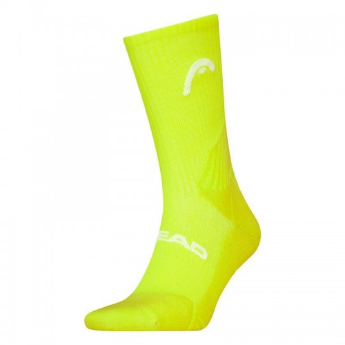 Calcetines Head Performance Tennis Crew Amarillo Fluor 1 Par Calcetines Head Performance Tennis Crew Amarillo Fluor 1 Par