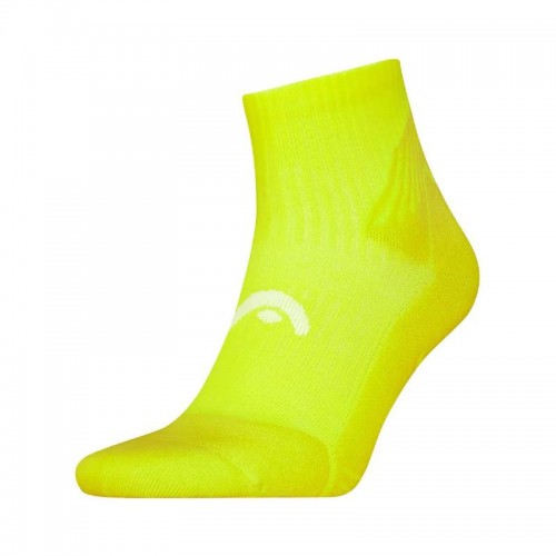 Calcetines Head Performance Tennis Quarter Amarillo Fluor 1 Par Calcetines Head Performance Tennis Quarter Amarillo Fluor 1 Par