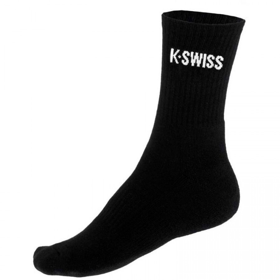 Kswiss Crew Hypercourt Black 2 paires de chaussettes
