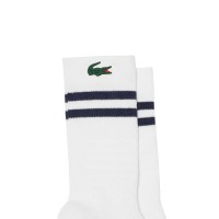 Calzini Lacoste Sport High Cut Bianco Navy 1 Paio  Offerta + Economico