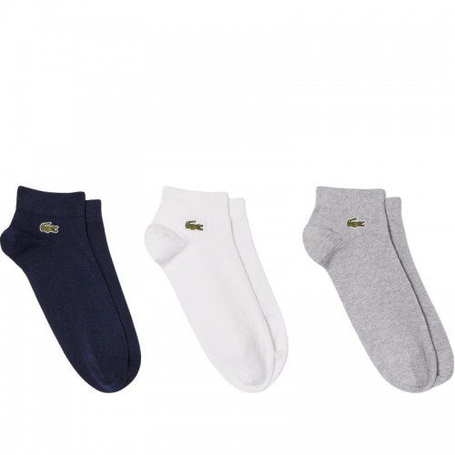 Lacoste Sport Low Cut Socks Navy Black White 3 Pairs Lacoste Sport Low Cut Socks Navy Black White 3 Pairs