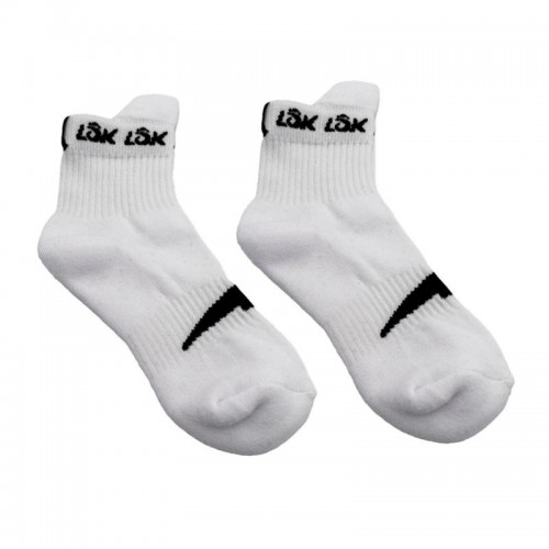 Lok Short Accent White Socks 1 Pair Lok Short Accent White Socks 1 Pair