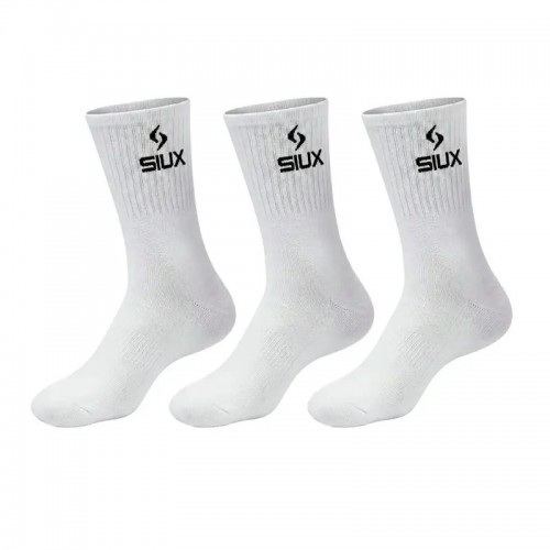 Siux Basic 26 High Shaft Socks White 3 Pairs