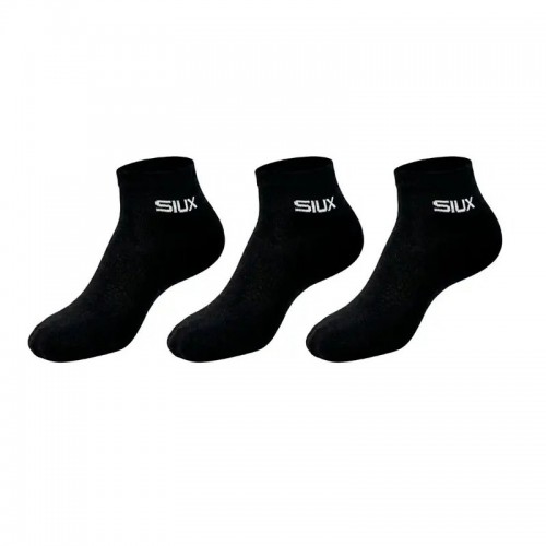 Siux Basic 26 Short Socks Black 3 Pairs