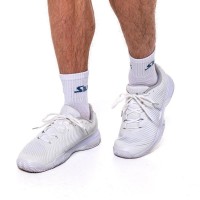 Meias Siux Reveal Mid-Calf Branco Aquamarine 2 Pares