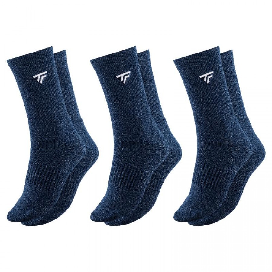 Calcetines Tecnifibre Classic Azul Marino 3 Pares
