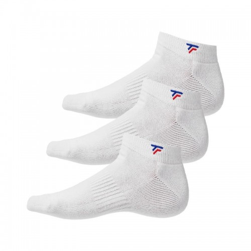 Tecnifibre Low Cut White Socks 3 Units Tecnifibre Low Cut White Socks 3 Units