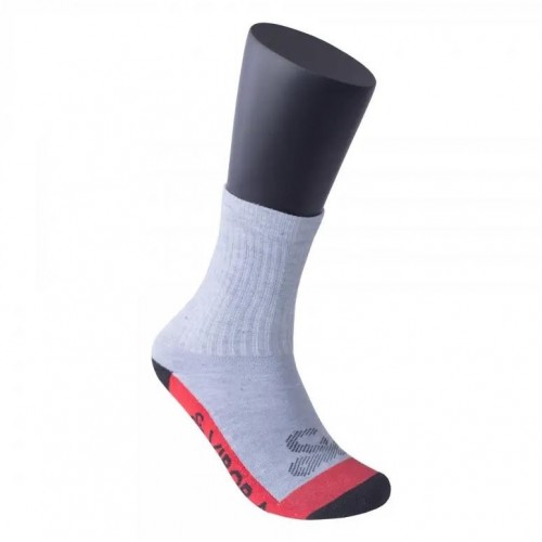 Red Grey Multicolored Half Cane Viper Socks 1 Pair Red Grey Multicolored Half Cane Viper Socks 1 Pair