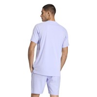 Camiseta Adidas Club 3 Stripes Violeta