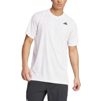 Camiseta Adidas Club Graphic Climacool Blanco Gris