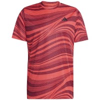 Adidas Club Graphic Red T-Shirt  Offer + Cheap