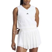 T-Shirt Mulher Adidas Crop Top Pro Branco  Oferta + Barato